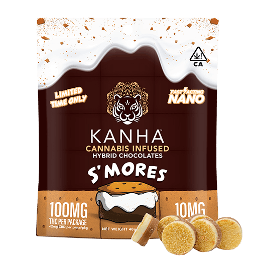 KANHA | NANO | S'mores | Hybrid | 100mg THC | 10-pack
