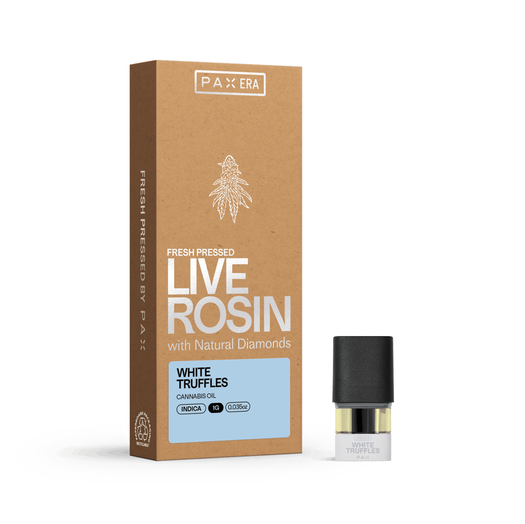 PAX Live Rosin - White Truffles - 1g Pod
