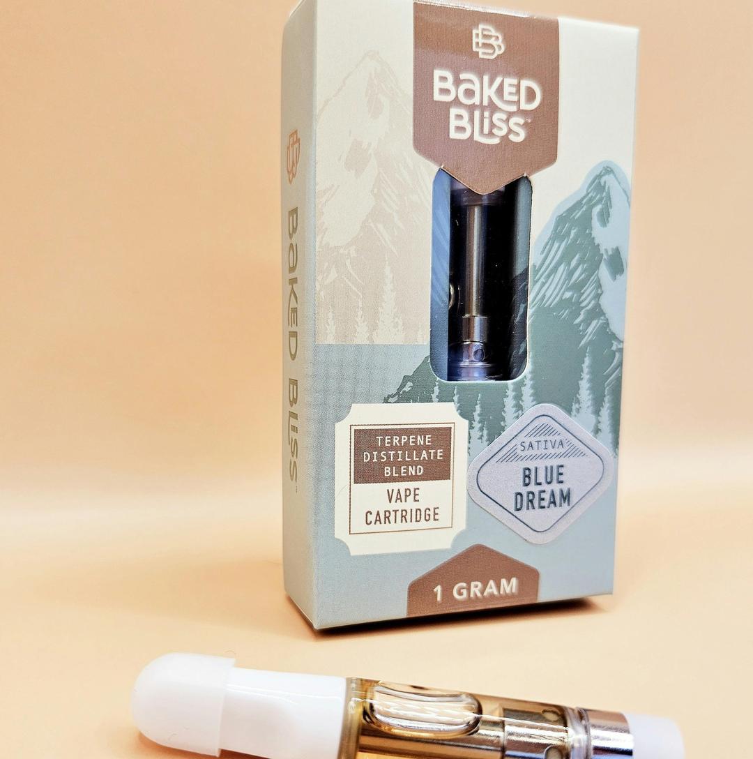 Baked Bliss 1g Blue Dream Cartridge