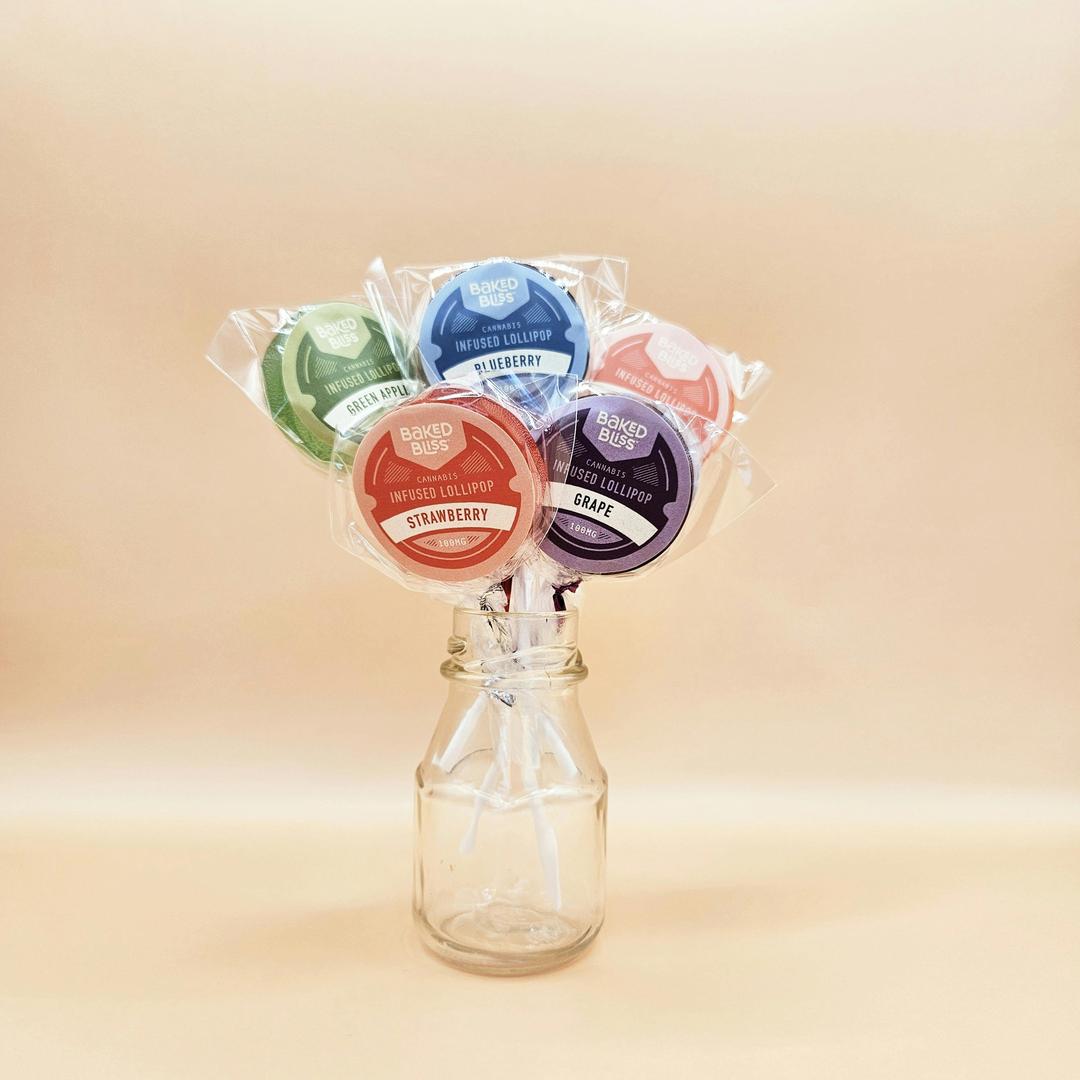 Baked Bliss 100mg Lollipops