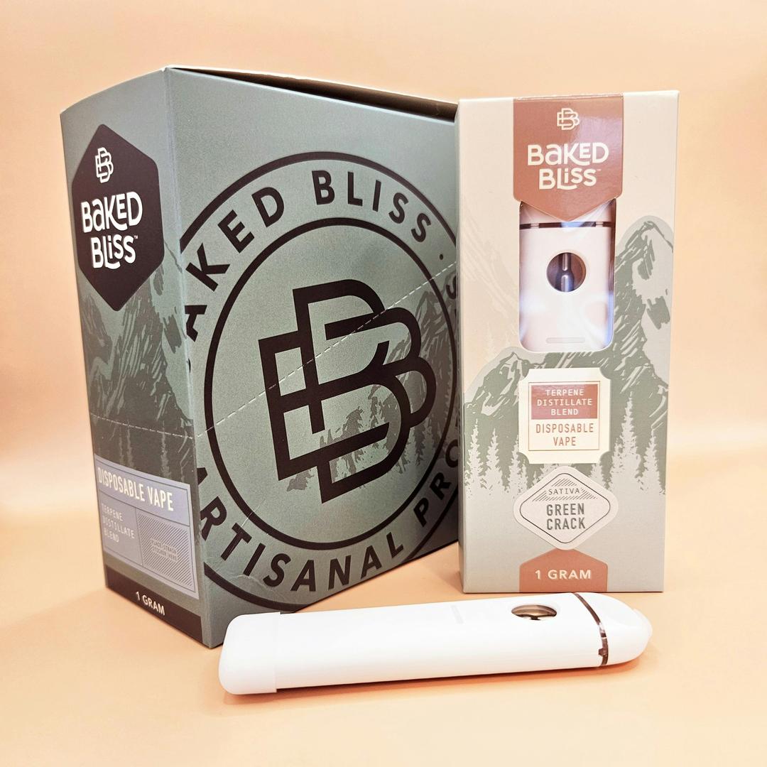 Baked Bliss Green Crack 1g Disposable