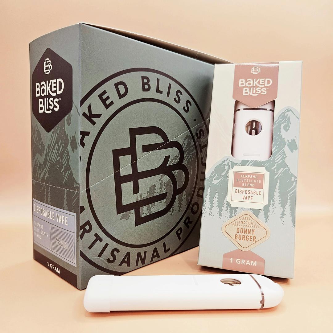 Baked Bliss Donny Burger 1g Disposable