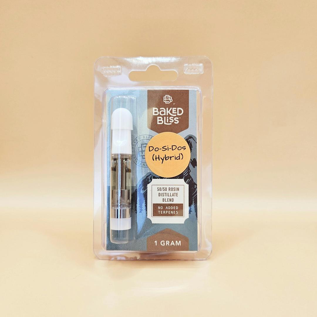 Baked Bliss Do-Si-Dos 1g Hash Rosin/Distillate Cartridge