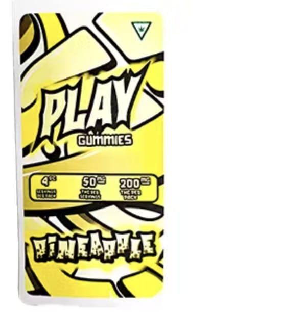 Play | Pineapple | 200mg | Gummies