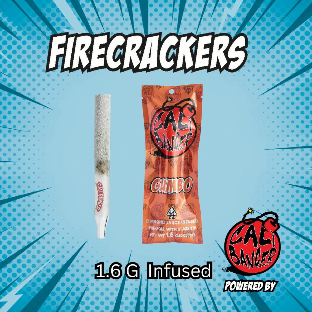 Firecracker by Cali Banger Infused Pre Roll GUMBO - 1.6 Gr