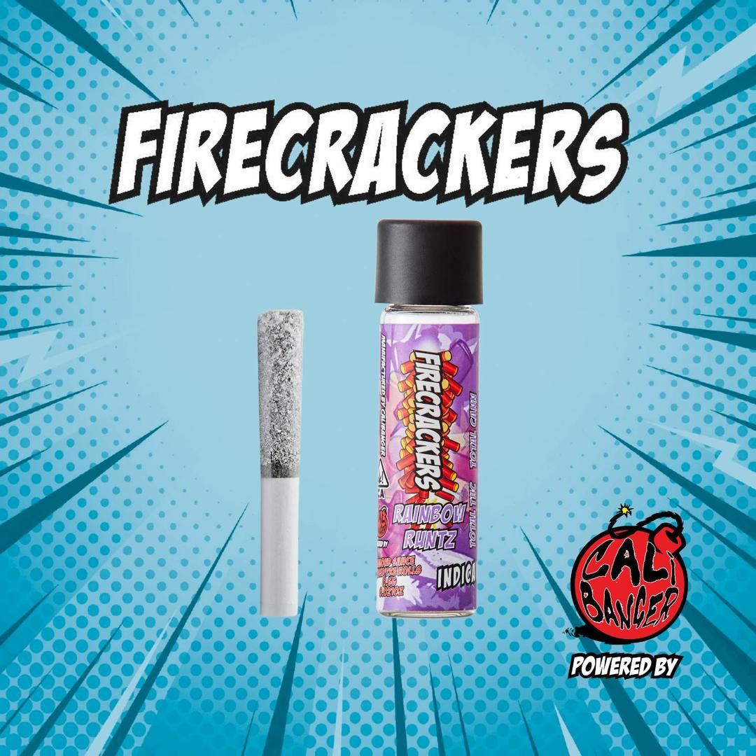 Firecracker by Cali Banger Infused Pre-Roll RAINBOW RUNTZ - 0.6 Gr
