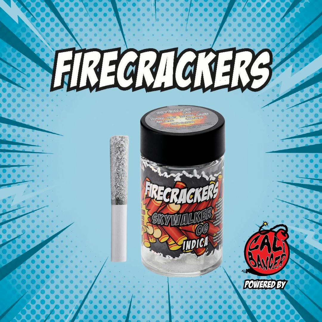 Firecracker by Cali Banger Infused Pre Roll SKYWALKER OG 5 x 0.6 - 3.0 Gr