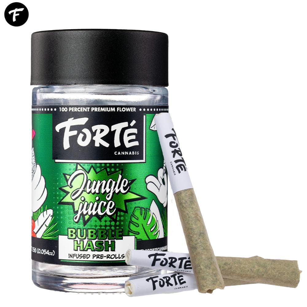 Jungle Juice Bubble Hash Infused Pre-Rolls (3 Pack)