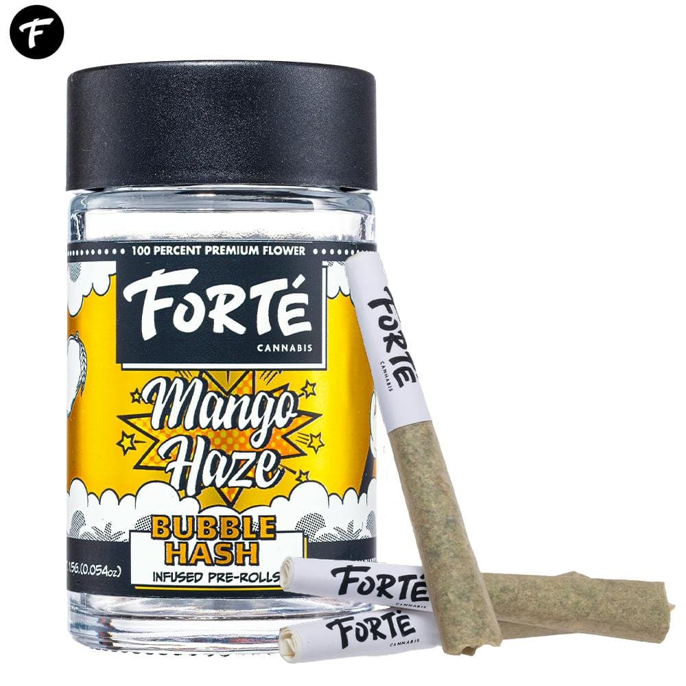 Mango Haze Bubble Hash Infused Pre Rolls (3 Pack)