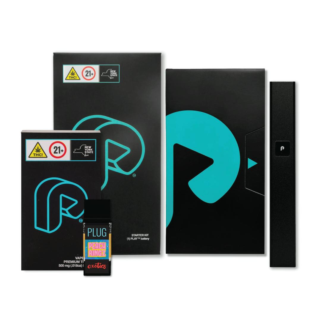 New York PLUGPLAY™: Peach Ringz Starter Kit