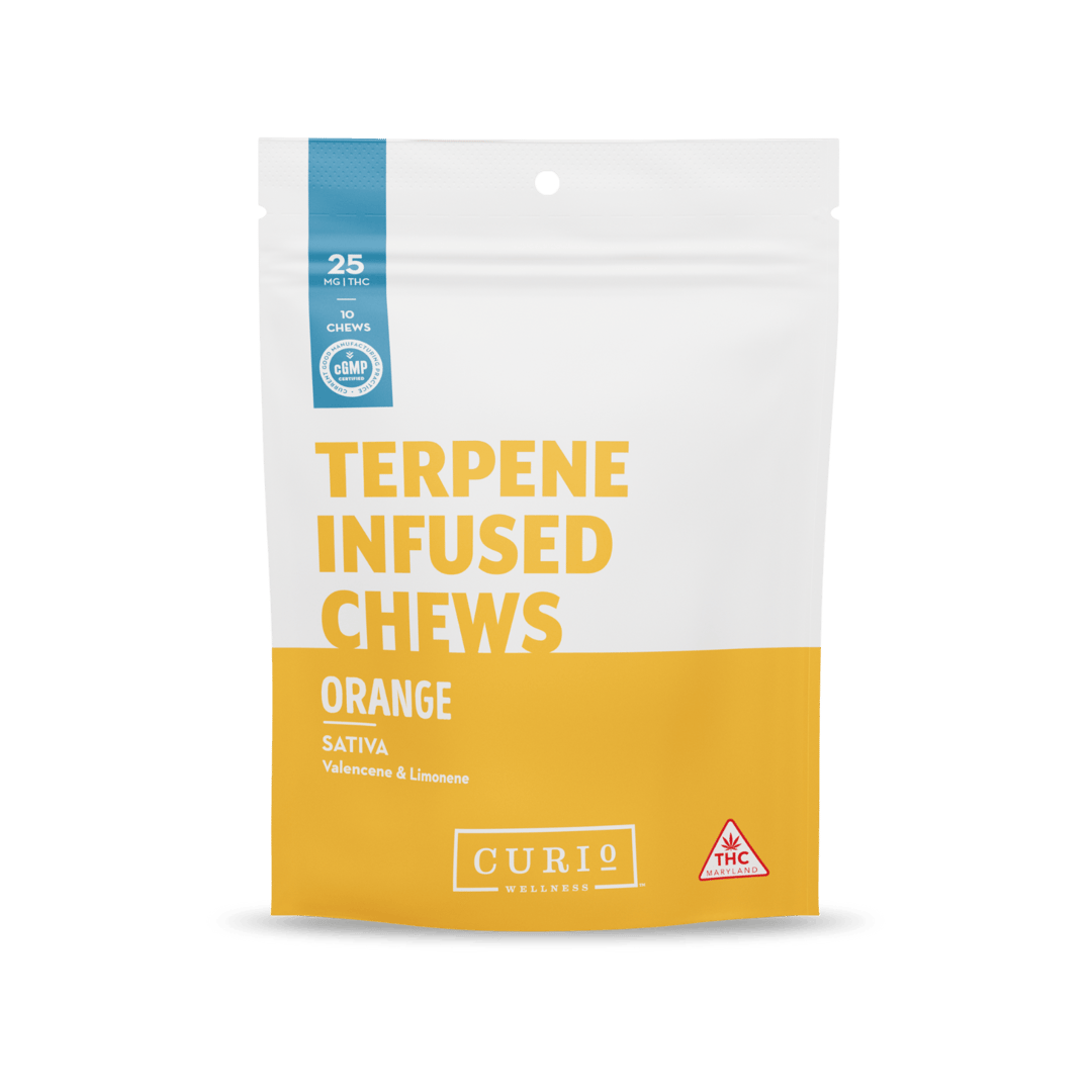 Terpene Infused Chews | Orange [25mg]