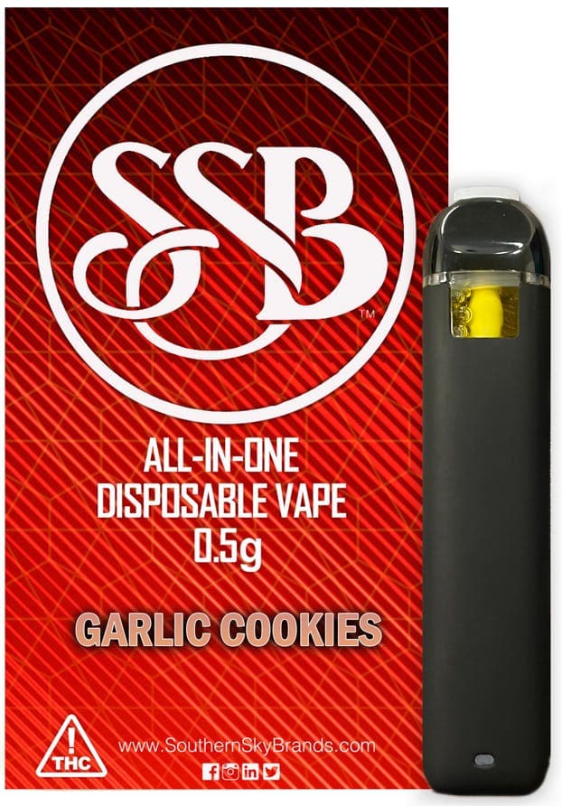 Garlic Cookies Disposable Vape - 0.5g