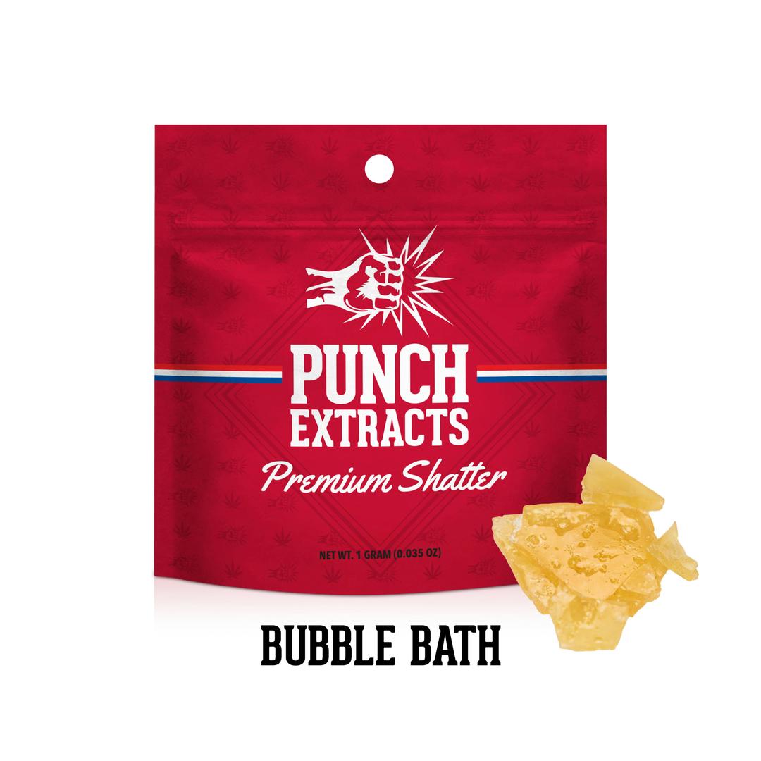 Punch - BHO Shatter - Bubble Bath (1g)