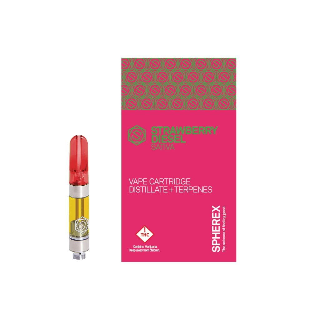 Strawberry Diesel Distillate Vape - 1g