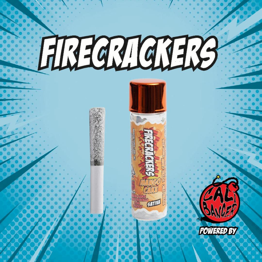 Firecracker by Cali Banger Infused Pre Roll MANGO CAKE - 0.6 Gr