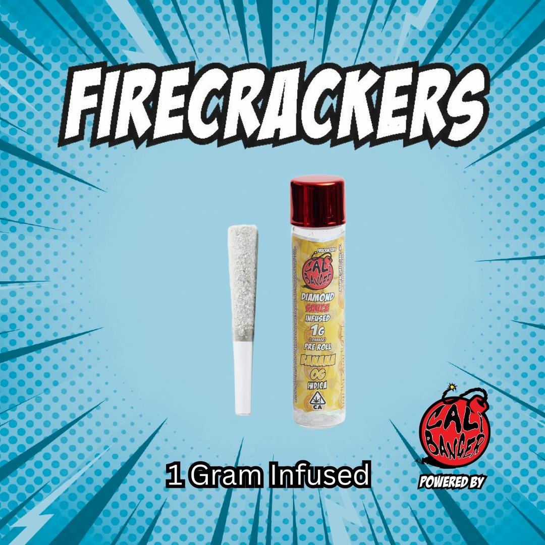 Firecracker by Cali Banger Infused Pre Roll BANANA OG - 1.0 Gr