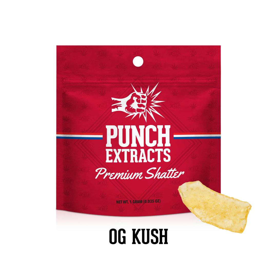 Punch - BHO Shatter - OG Kush (1g)