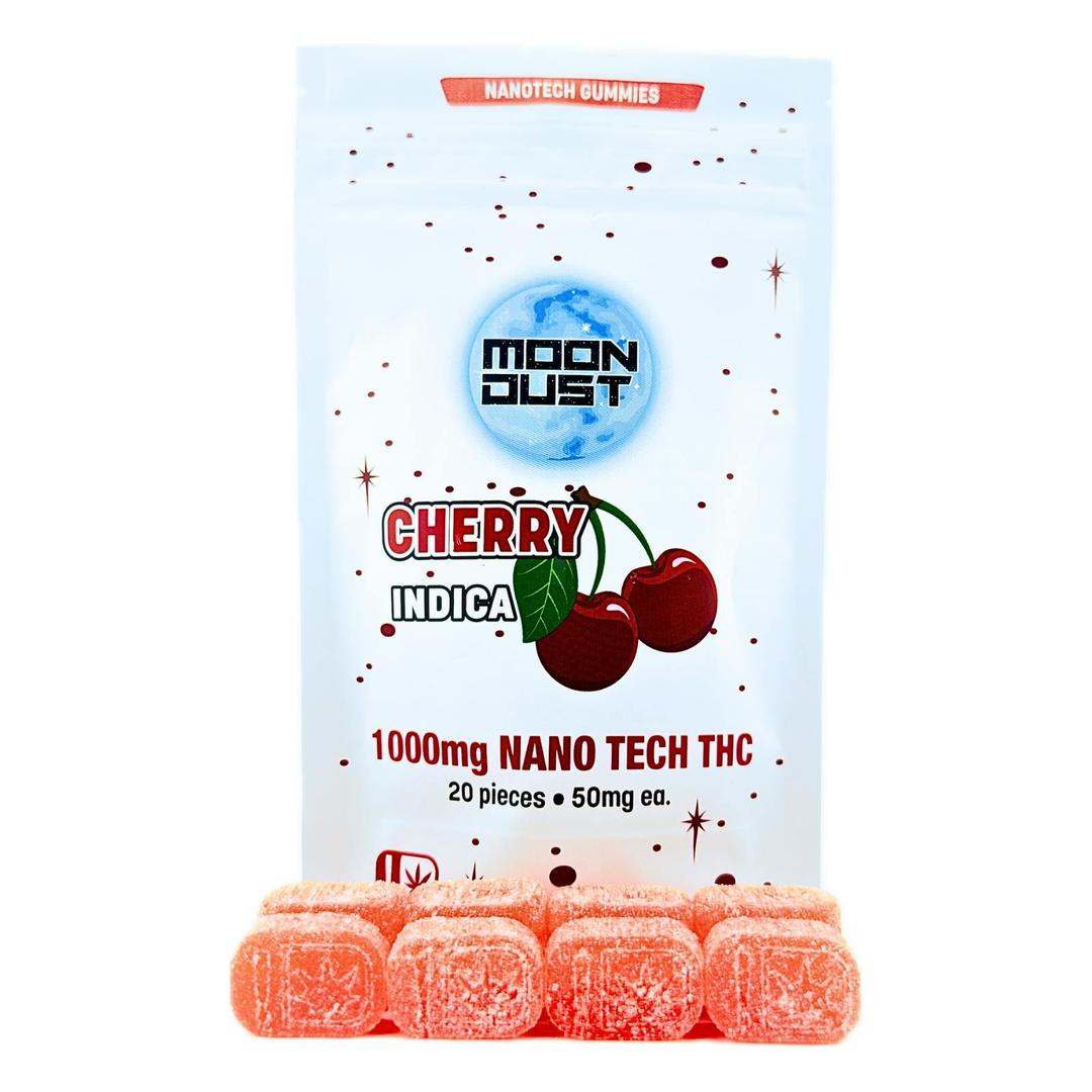 1000MG NANO THC GUMMIES - CHERRY - INDICA