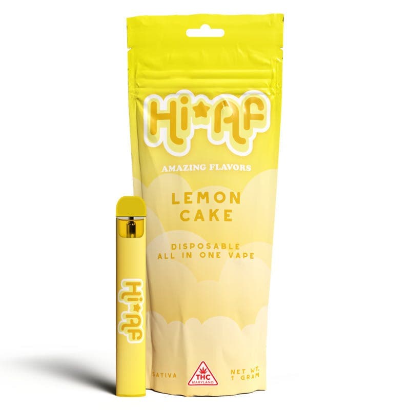 Lemon Cake - Disposable