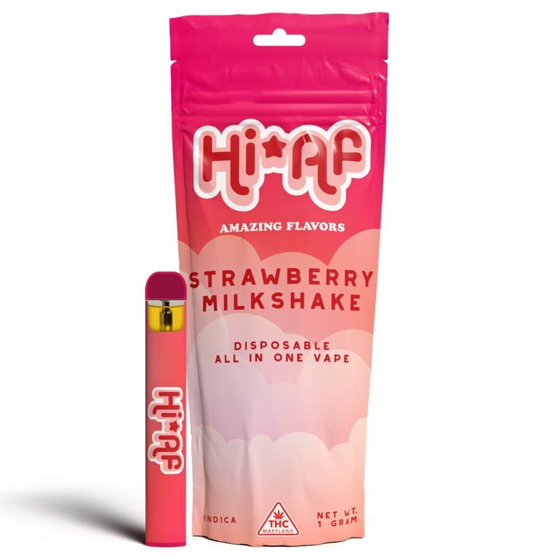 Strawberry Milkshake - Disposable