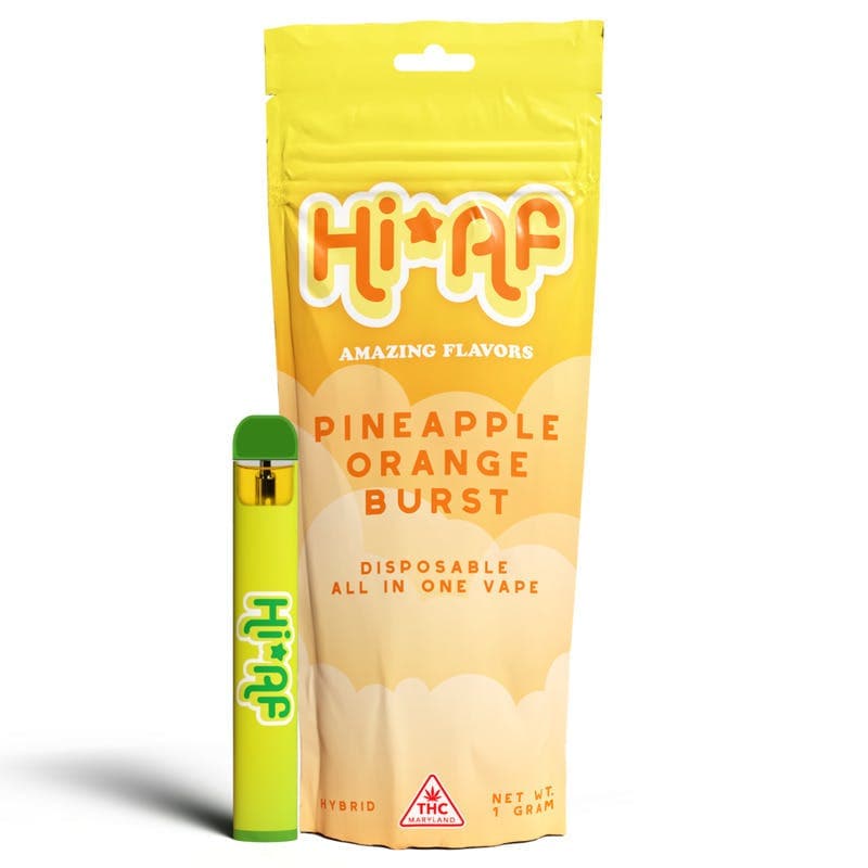 Pineapple Orange Burst - Disposable