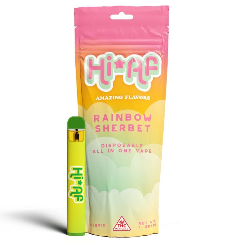 Rainbow Sherbert - Disposable
