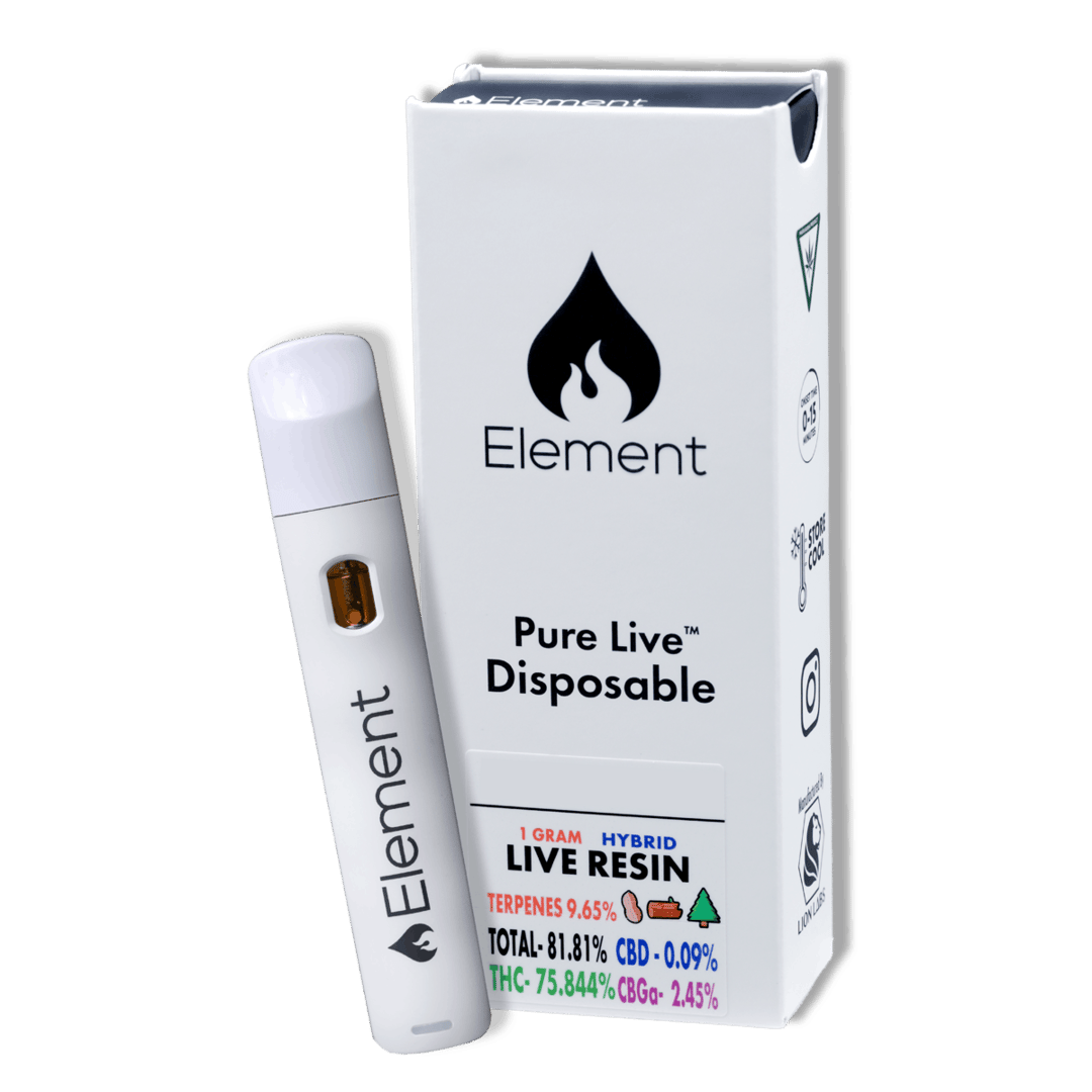 Element Pure Live Disposable 1G - Moby Grape