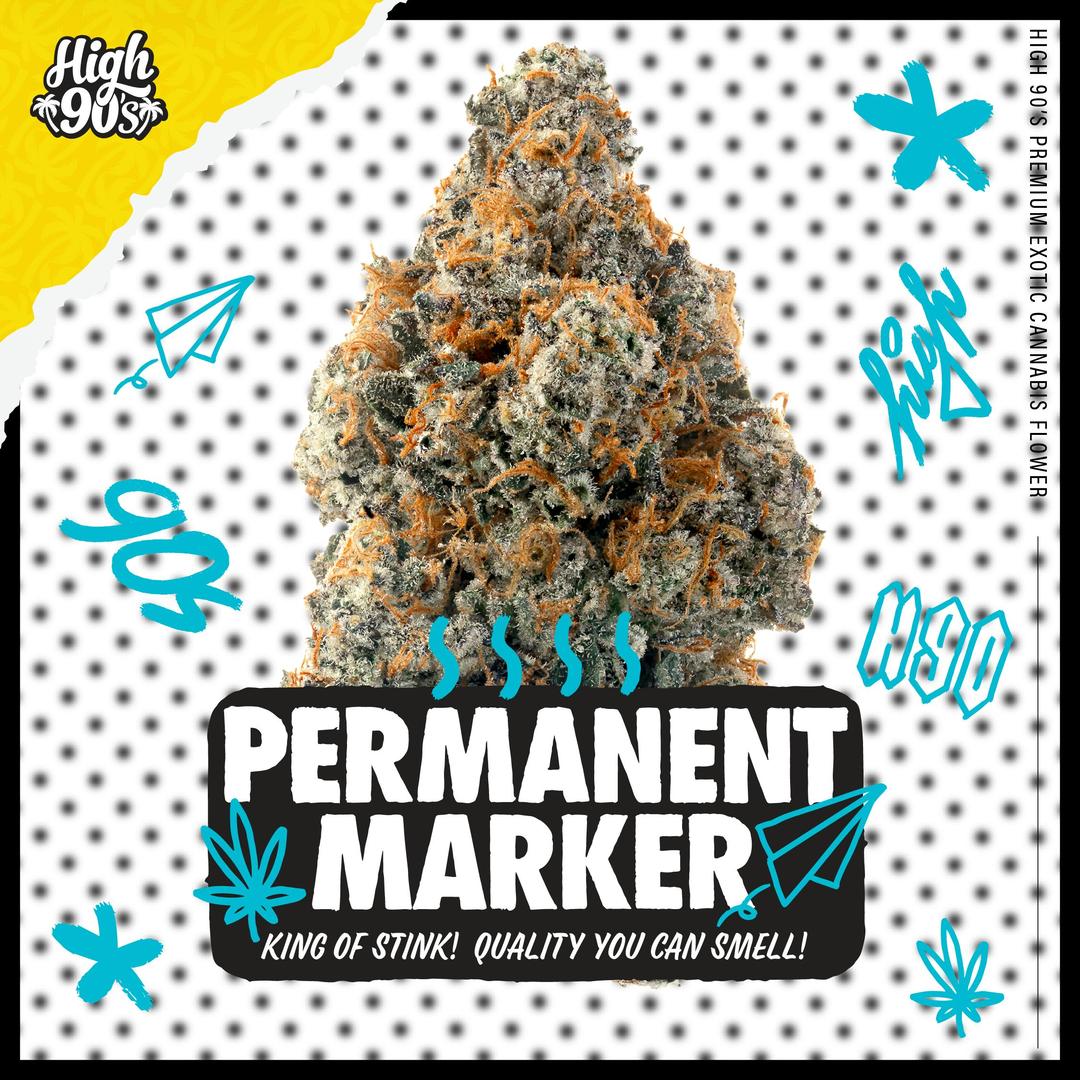 High 90s : Permanent Marker 3.5g Flower