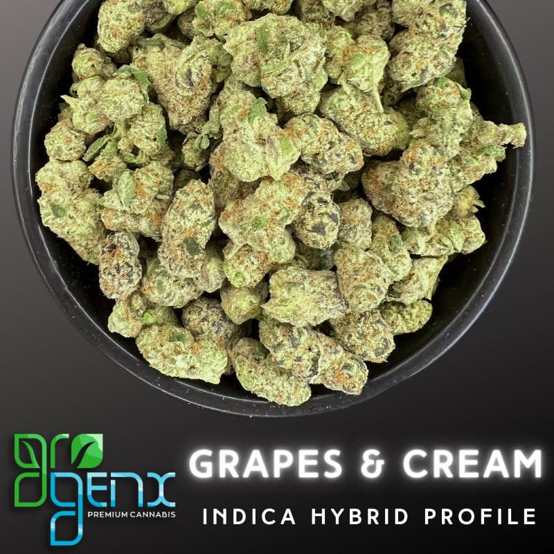 GroGenx - FLOWER (SMALLS) - GRAPES & CREAM