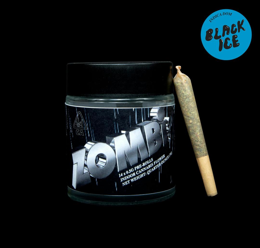 Black Ice | 14pk (7g) Pre-Rolls | 100% Indoor Flower
