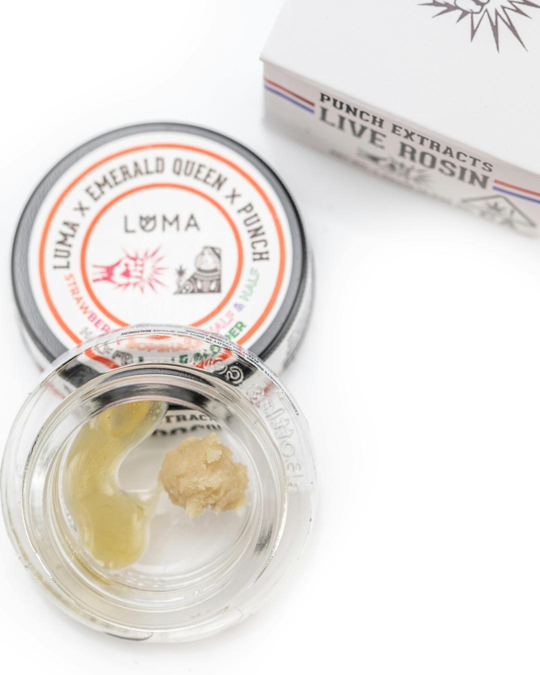 Punch - Live Rosin - Strawberry Bopshake - Half & Half (1g) - Tier 1