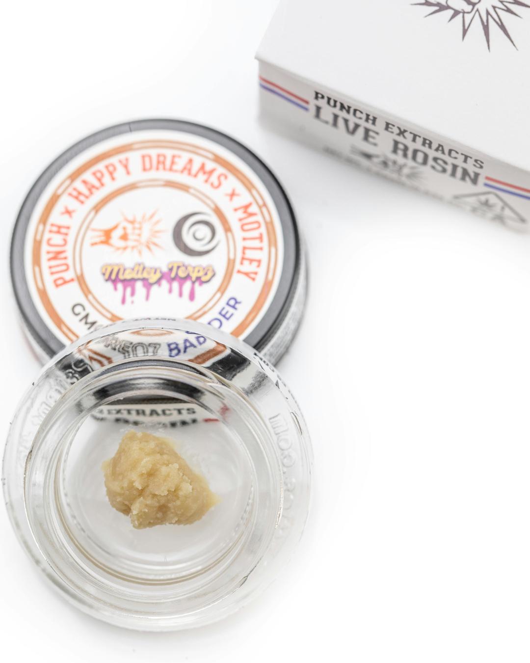 Punch - Live Rosin - GMOREOZ - Badder (1g) - Tier 4