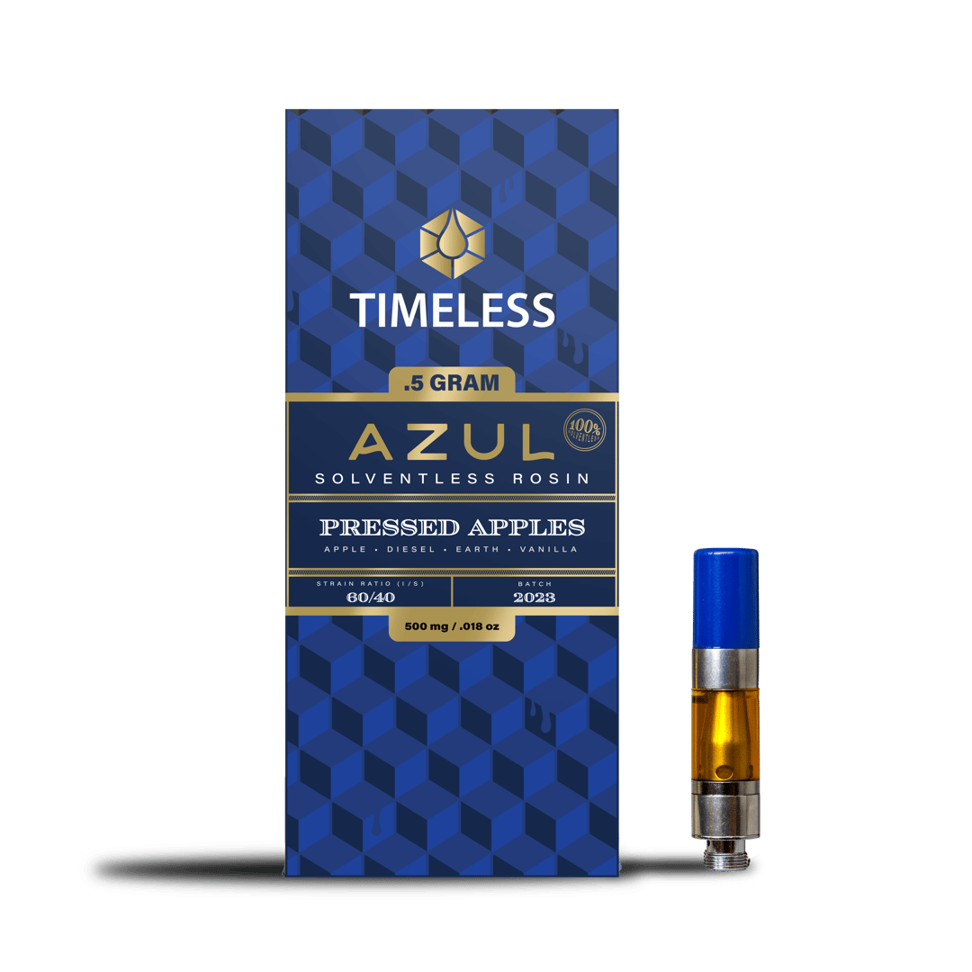 AZUL Pressed Apples 500mg Live Rosin Vape Cartridge