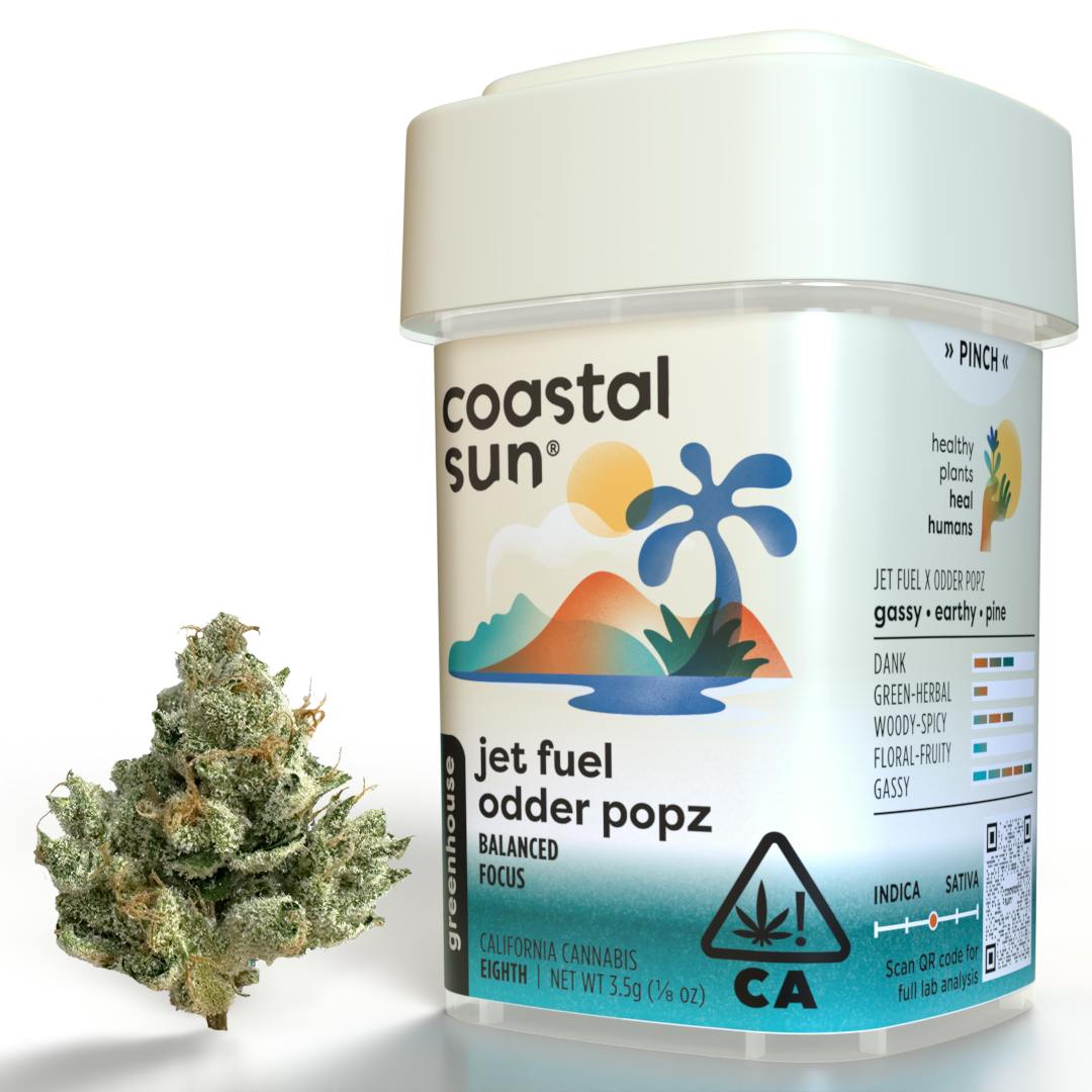 Jet Fuel Odder Popz Greenhouse Flower 3.5g