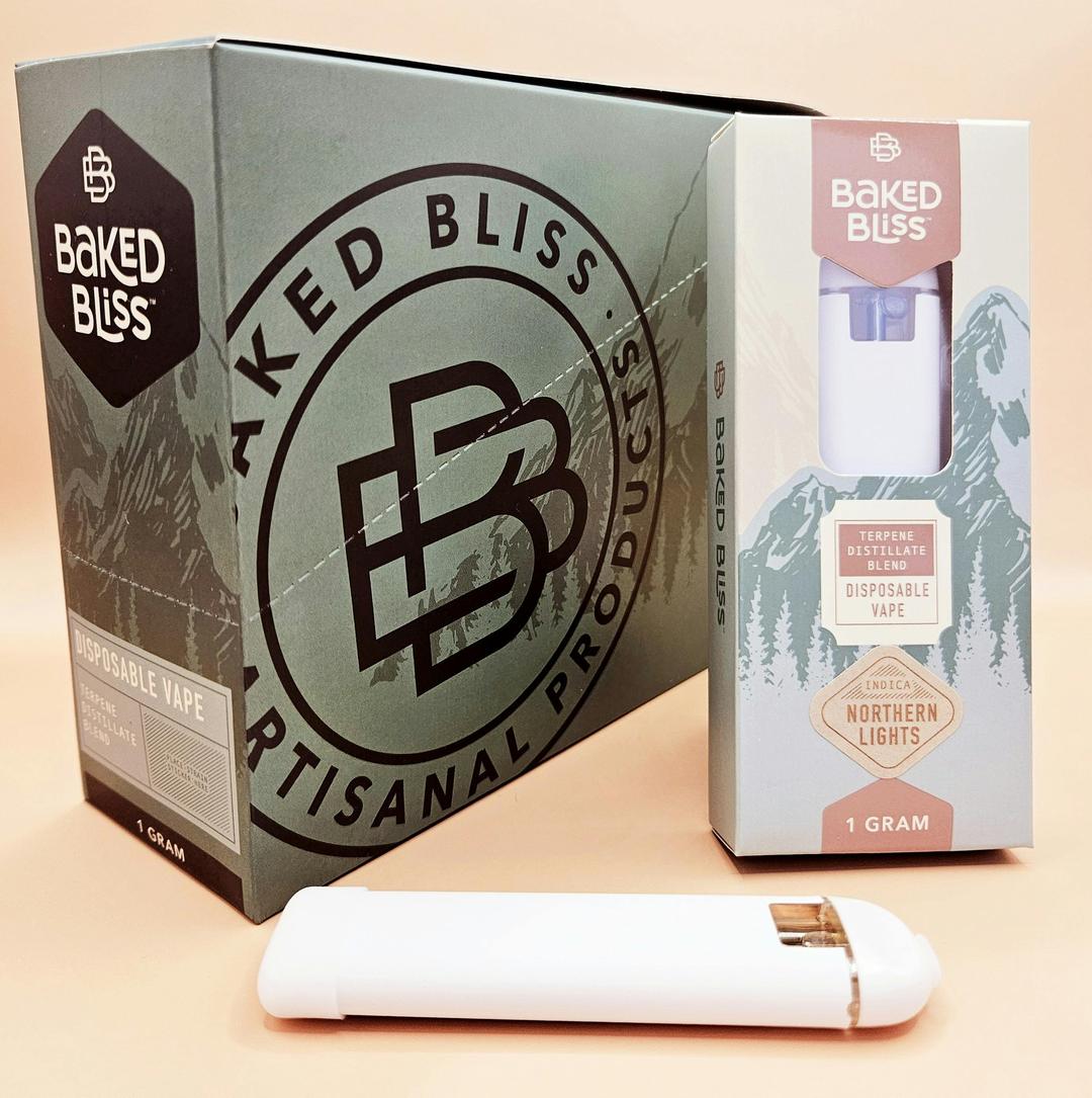 Baked Bliss Northern Lights 1g Disposable