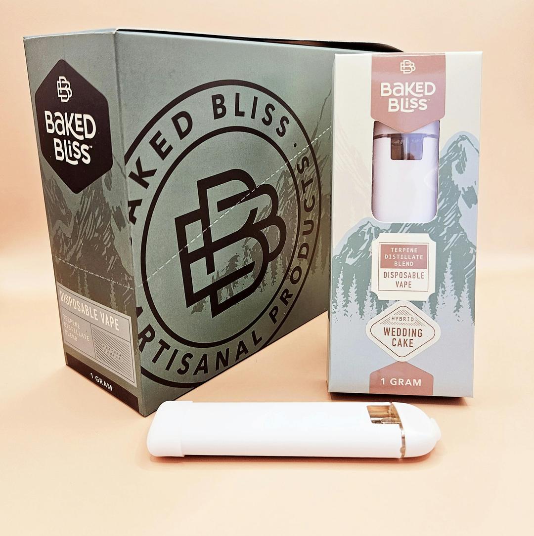 Baked Bliss Wedding Cake 1g Disposable