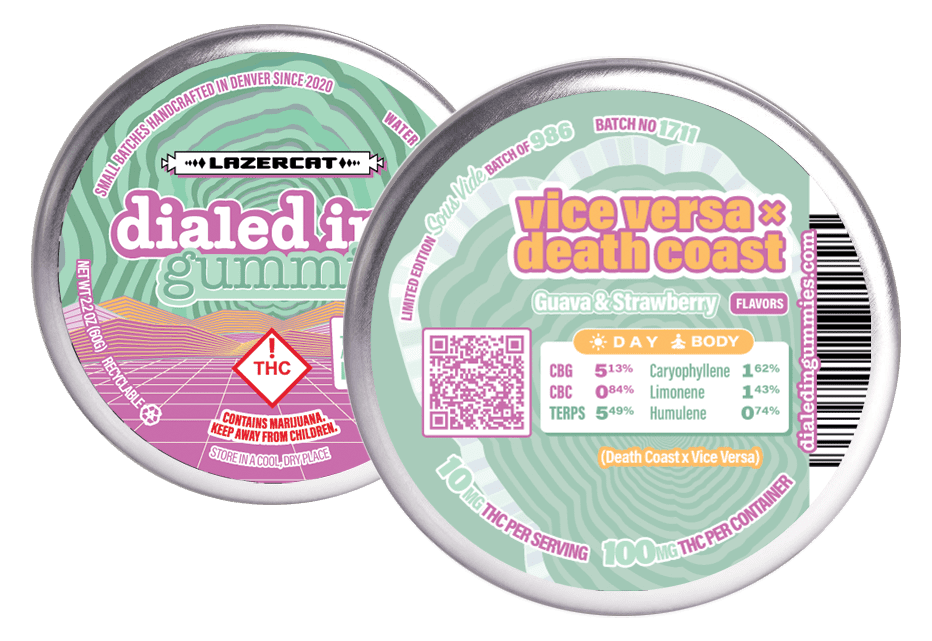 Vice Versa x Death Coast (Lazercat) Gummies | 72.31%
