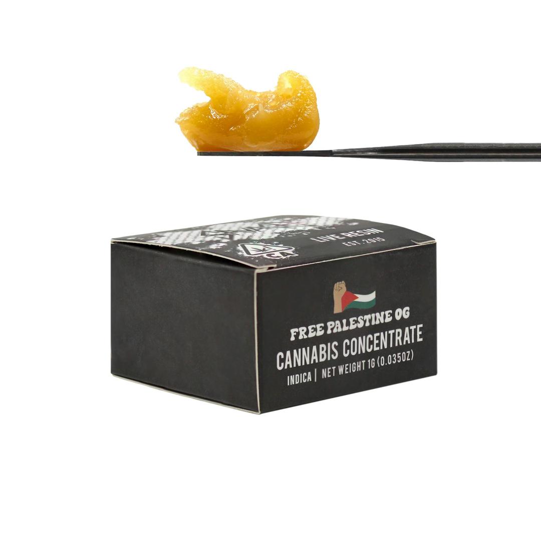 Free Palestine OG 1g Live Resin Sugar