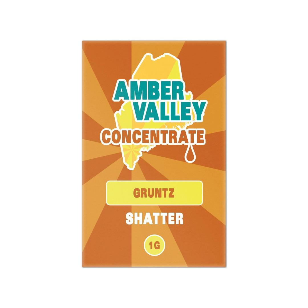 Amber Valley 1G Concentrate - Gruntz (Shatter)