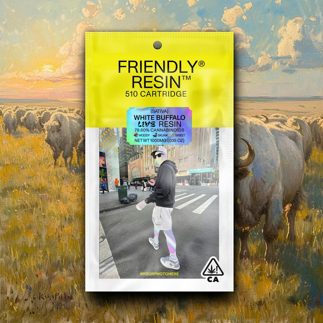 White Buffalo | Sativa | 1g Live Resin Cartridge