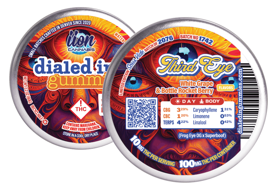 Third Eye | Gummies | 10 pieces per tin | 100mg THC