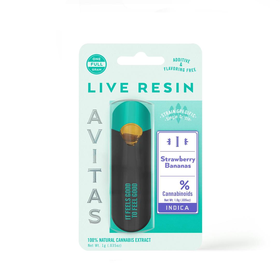 Strawberry Banana Live Resin All In One 1g