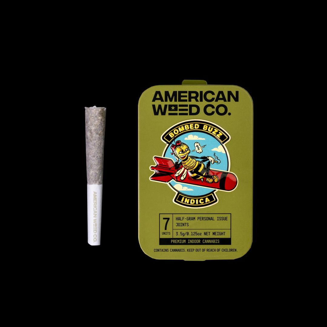 Bombed Buzz - Indica Pre-Roll Pack (0.5g x 7) CA