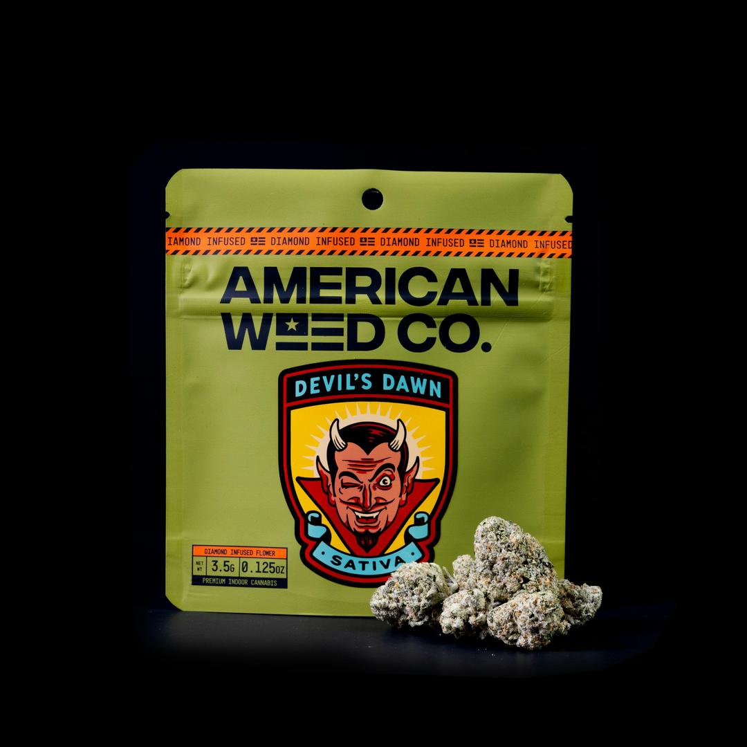 Devil's Dawn High THC - Infused Sativa Flower (3.5g) CA