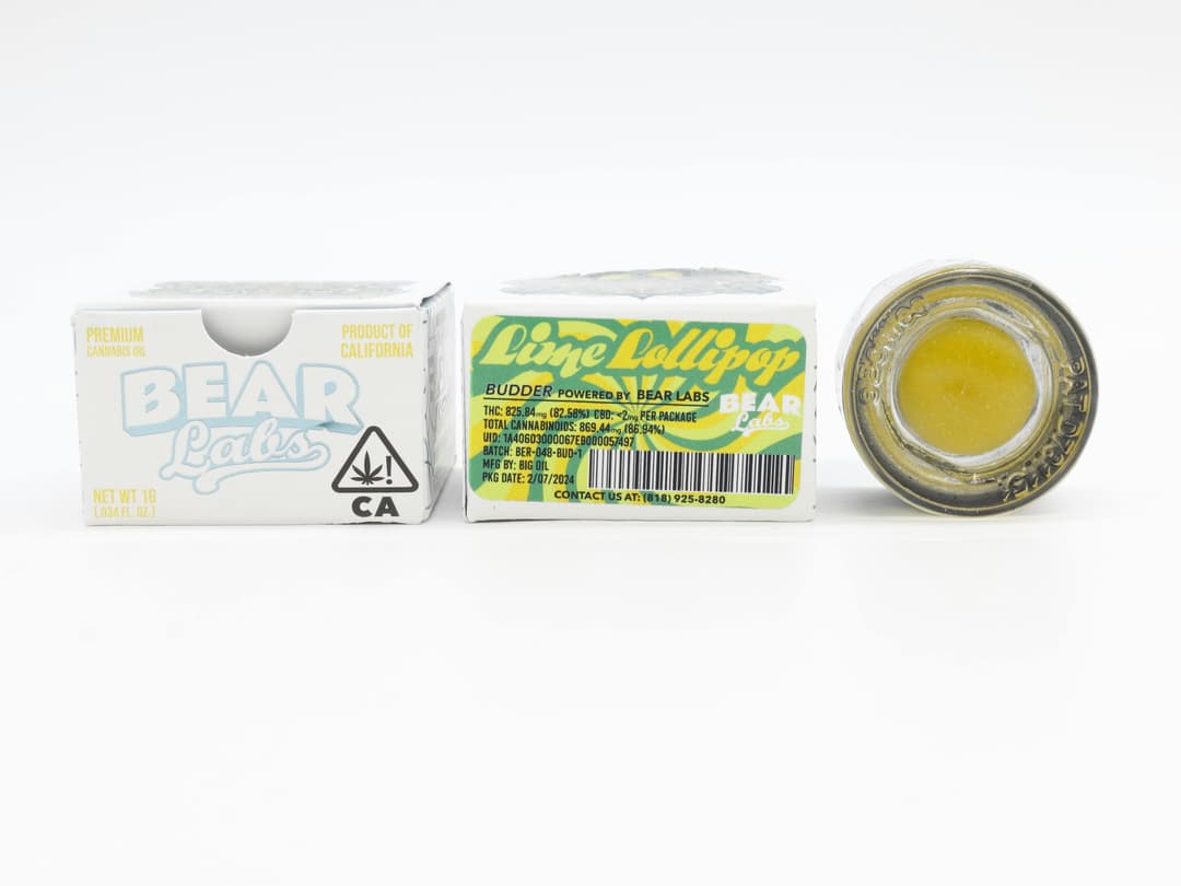 Lime Lollipop Budder - 1g