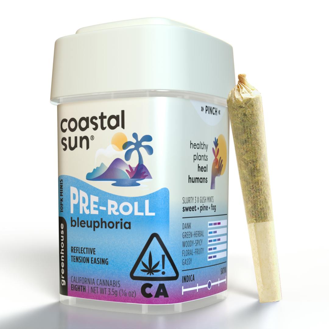Bleuphoria Greenhouse 0.35g Pre-Roll 10pk 3.5g