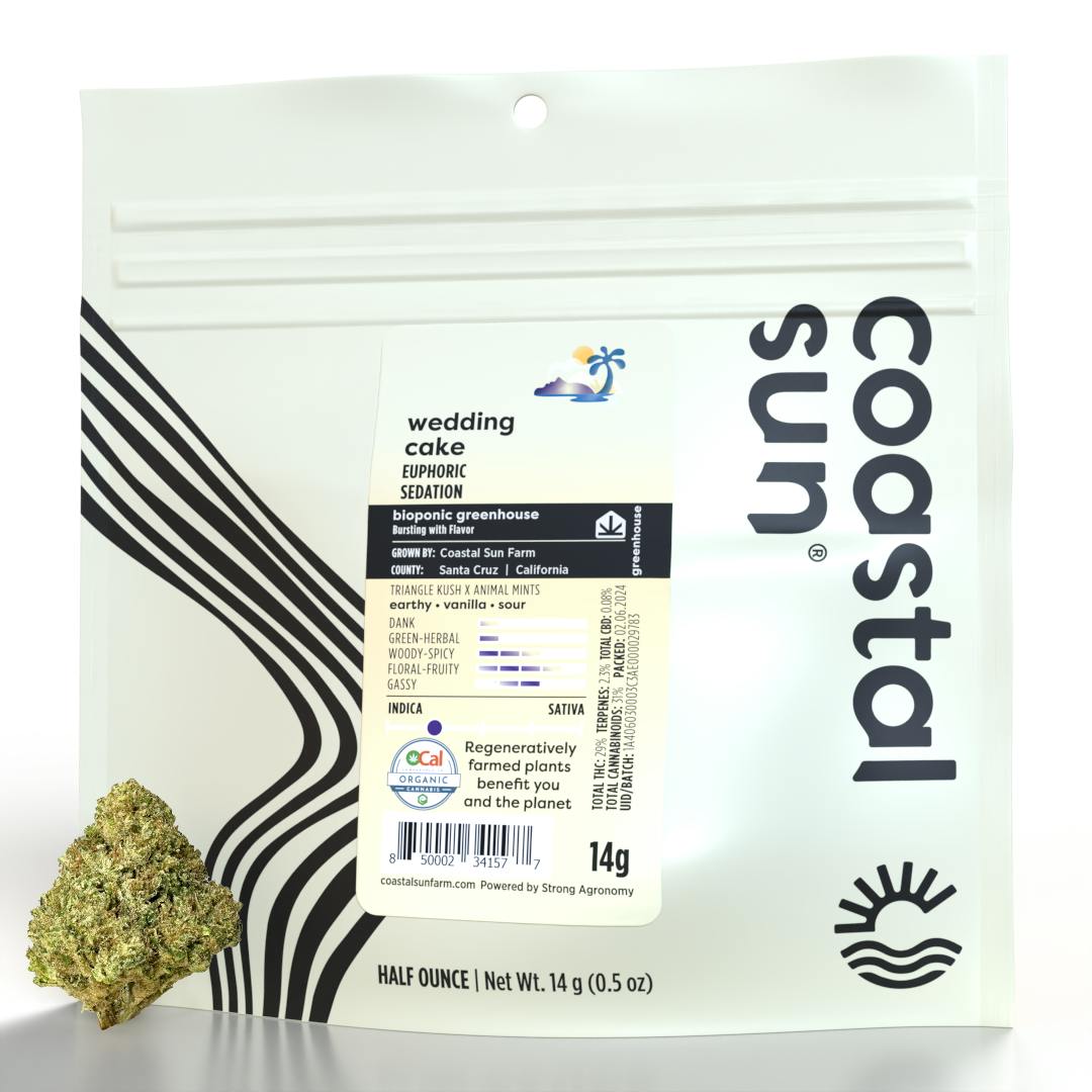 Wedding Cake Greenhouse Flower 14g