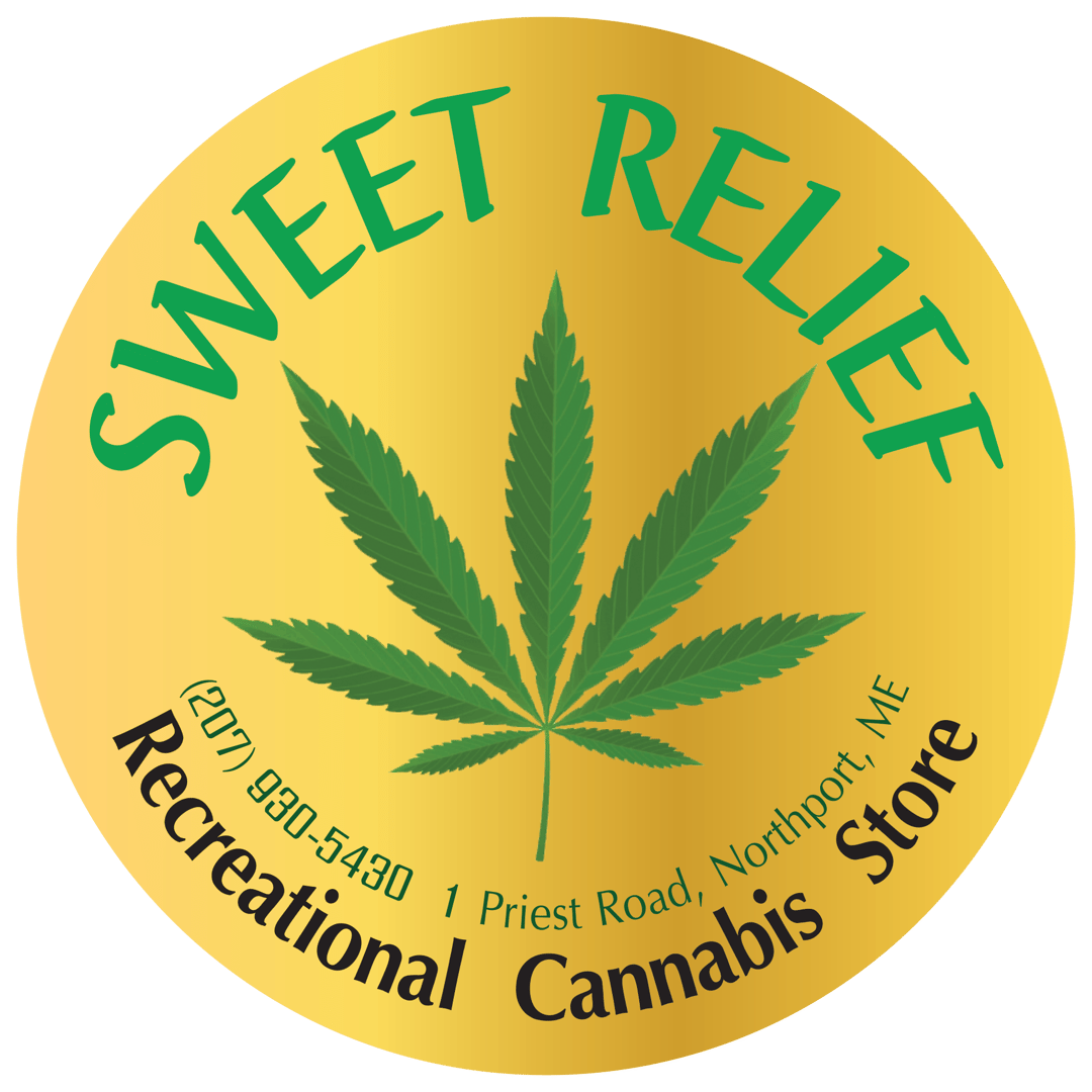 Sweet Relief, The Maine Marijuana Shop logo