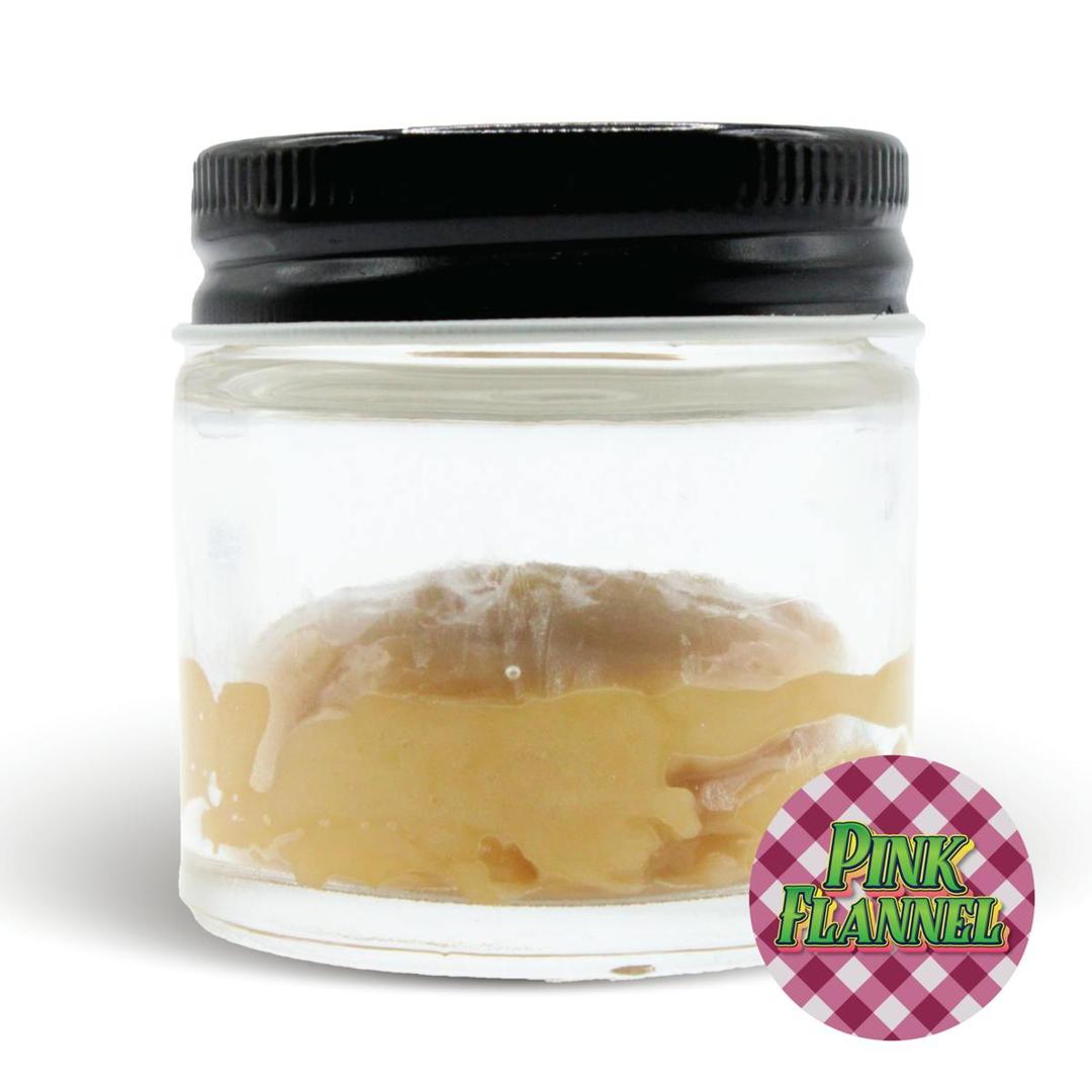 Pink Flannel Cured Resin Badder 14G Baller Jar