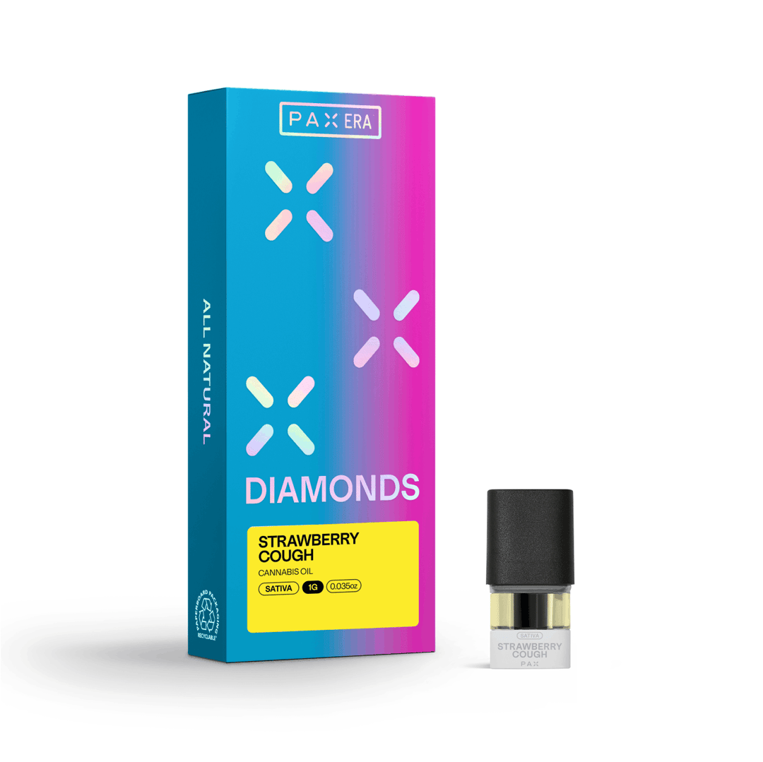 PAX Diamonds - Strawberry Cough - 1g Pod